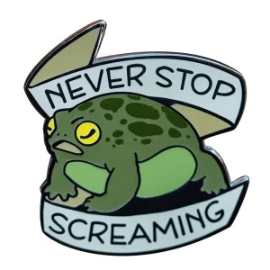 Creativity Frog Enamel Pin