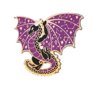Purple Dinosaur Enamel Pin