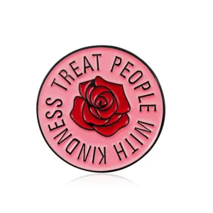 Rock Music Singer Enamel Pin