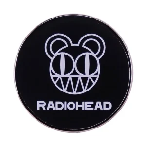 Rock Music Logo Enamel Pin