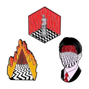 Twin Peaks Venus Statue Enamel Pins