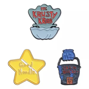 SpongeBob Krusty Krab Enamel Pins
