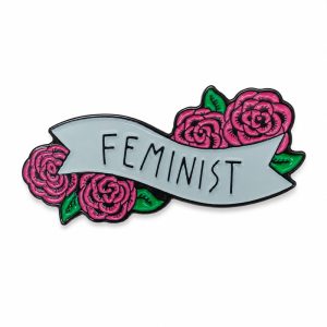 Feminisms Flowers Enamel Pin