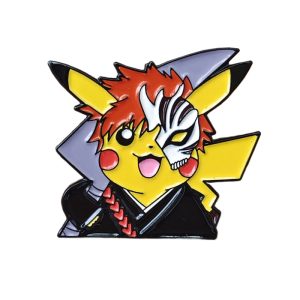 Pokemon Pikachu Mask Enamel Pin