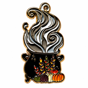 Autumn Cauldron Enamel Pin