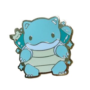 Pokemon Squirtle Blastoise Tortoise Enamel Pin