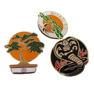 Karate Cobra Kai Snake Enamel Pin