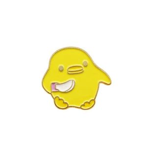 Duckling Knife Enamel Pin