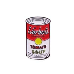 Campbell's Soup Andy Warhol Enamel Pin